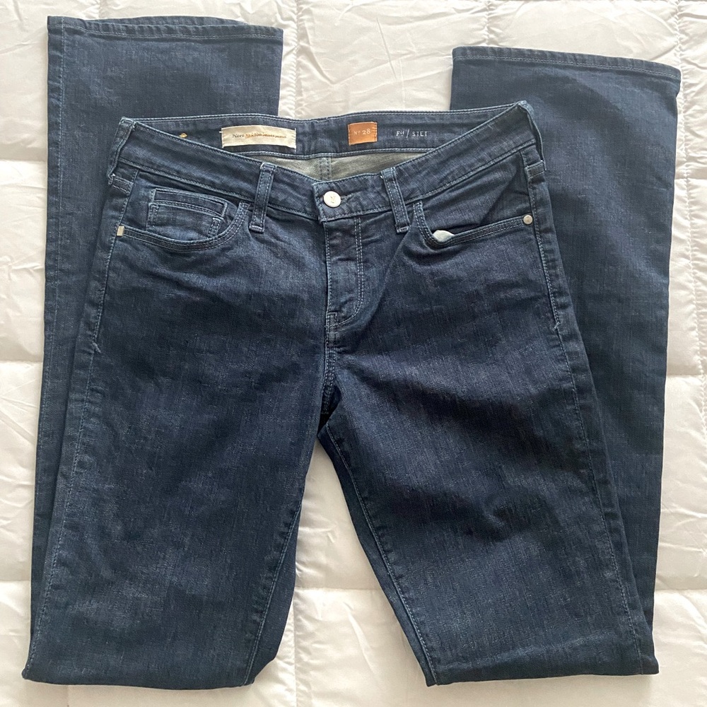 Pilcro & the Letterpress (Anthropologie) Flare Jeans Sz 28